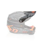 6D ATR-2Y Youth Helmet Visor Havoc Neon Orange/Black