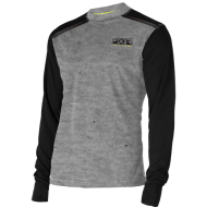 FXR Men Tenacious Merino Longsleeve Grey /Hi Vis