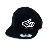 6D Flexfit Classic Snapback hat Black