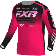 FXR Clutch MX Jersey 26 Razz/Black/Pink