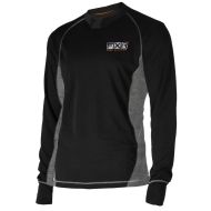 FXR MEN Endeavor Merino Hybrid Longsl. BK/Grey