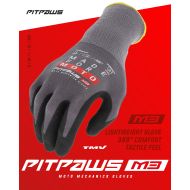 TMV Pitpaws gloves Black "Made for Moto"