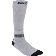 FXR Mission Performance Socks (1Pk) Grey/BK-L/XL