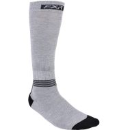 FXR Mission Performance Socks (1Pk) Grey/Black-S/M