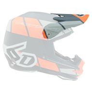 6D Visor ATR-1 Shear Neon Orange/Grey/Black