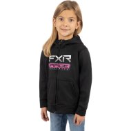 FXR Toddler Race Div. Tech Hoodie 24 BK/E Pink