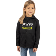 FXR Toddler Race Div. Tech Hoodie 24 BK/Hi Vis