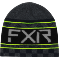 FXR Race Div. Beanie 24 Char Heath/Hi Vis - Adult