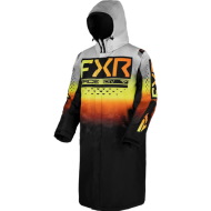 FXR M Warm-Up Coat White Lightning