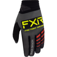 FXR Prime MX Glove Grey/Black/HiVis-