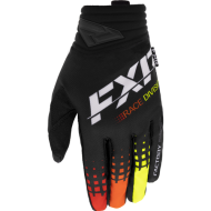 FXR Prime MX Glove Black/Red/Orange-