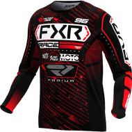 FXR PODIUM MX JERSEY 25 BLACK/RED
