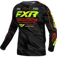 FXR CLUTCH MX JERSEY 25 NUKE/HIVIS/CAMO