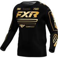 FXR CLUTCH MX JERSEY 25 BLACK/GOLD