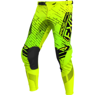 FXR YTH PODIUM MX PANT 25 HIVIS/LIME/BLACK