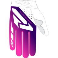 FXR YTH REFLEX MX GLOVE 25 PINK/PURPLE/WHITE