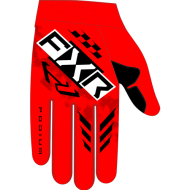 FXR REFLEX DUAL MX GLOVE 25 RED/BLACK/WHITE