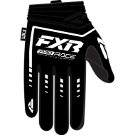 FXR PRIME MX GLOVE 25 BLACK/WHITE