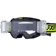 FXR MAVERICK PRIME ROLL-OFF GOGGLE  25 BLACK/HIVIS - OS