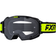 FXR MAVERICK PRIME MX GOGGLE  25 BLACK/HIVIS - OS