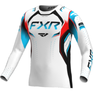 FXR Helium Edge MX Jersey 26 Ice