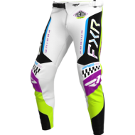 FXR Podium Gladiator MX Pant 26.5 White/Black/HiVis