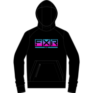 FXR Yth Podium Tech Po Hoodie 24 BK/Nightclub