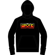 FXR Yth Podium Tech Po Hoodie 24 BK/Inferno