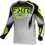 FXR Clutch Pro Mx Jersey 24 Grey/Hi Vis