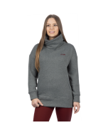 FXR Women Ember Po Sweater 24 Grey/Merlot