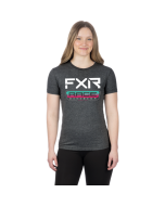 FXR Women Race Division Prem Shirt 24 Char Hthr/Mint-Raz