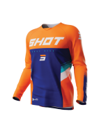 Shot Jersey Kids Raw Tracer Neon Orange