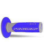 Progrip 801 Double Density Grips - Grey/Blue