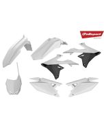 Polisport Compl. Plastic kit RMZ250 19-.. RMZ450 18-.. White