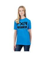 FXR Yth Race Div. Prem Shirt 24 Blue Heath/BK