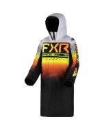 FXR Yth Warm-Up Coat White Lightning