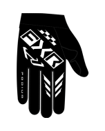 FXR REFLEX DUAL MX GLOVE 25 BLACK/WHITE