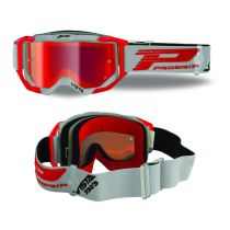 *Progrip 3303 Vista Tear off Goggle Mirror Red - Grey