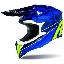 Airoh Helmet Wraap Youth Mood blue gloss 