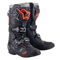 Alpinestars Boot Tech 10 Black/Red Fluo