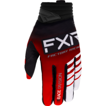 FXR Prime MX Glove Red/Black/White-