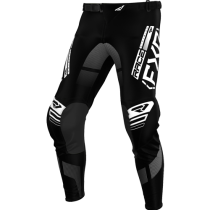 FXR PODIUM MX PANT 25 BLACK/WHITE