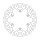 MMT Brake Disc Rear Nitro YZ+F 19-.. YZ450F 18-.. - 245MM