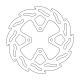 MMT Brake Disc R. Flame fits for SX65/TC65 23-..180MM