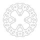 MMT Brake Disc R. Nitro fits for SX/TC65 23-..-180MM