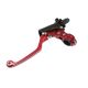 TMV Folding Clutch Lever + Bracket Red