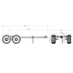 Ultratec Chassis 80mm incl. support leg
