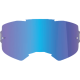 Factory Ride MX Single Lens W/ Post - Blue/Blue