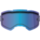Factory Ride Dual Vented Lens W/Post - Persimmon/Blue