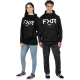 FXR Universal Helium Tech Po Hoodie 24 Black/White